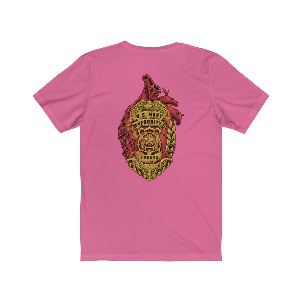 
                  
                    Master at Arms Heart Badge T-Shirt
                  
                